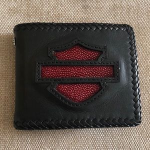 Harley Davidson Mens Bifold Wallet